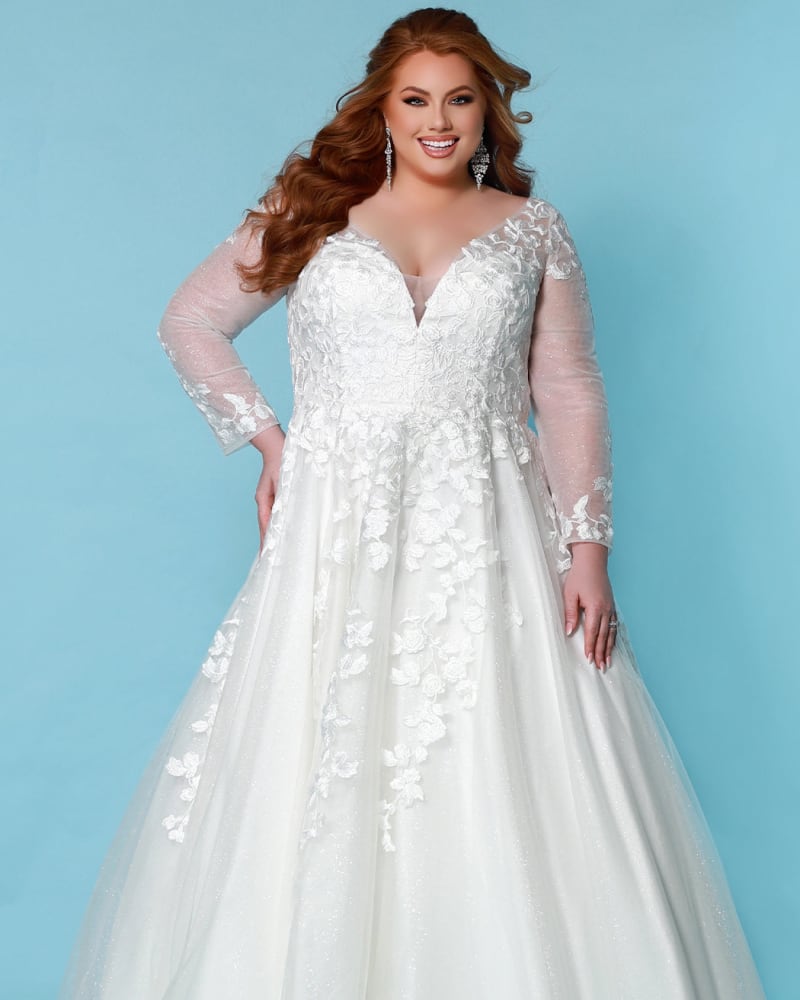 Wedding dresses top size 24 plus